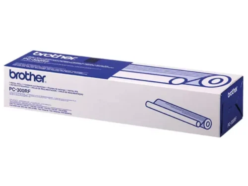 Brother PC-300RF. Soort: Faxlint, Paginaopbrengst: 250 pagina’s, Printkleuren: Zwart. Breedte: 42 mm, Diepte: 60 mm, Hoogte: 224 mm. Gewicht verpakking: