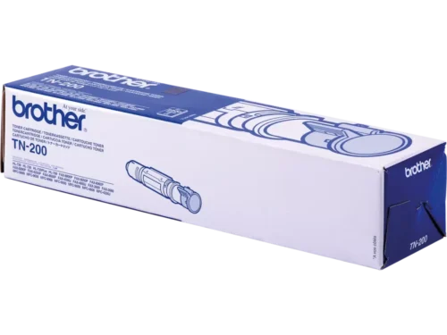 Brother TN-200. Zwarte toner paginaopbrengst: 2200 pagina’s, Printkleuren: Zwart, Aantal per verpakking: 1 stuk(s), Voor Printer: BROTHER Facsimile FAX 2750;