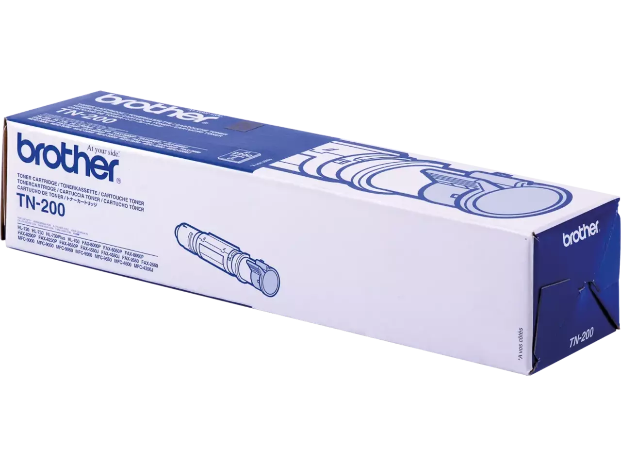 TN200 BROTHER HL Toner zwart 2200 pagina’s Brother TN-200. Zwarte toner paginaopbrengst: 2200 pagina’s, Printkleuren: Zwart, Aantal per verpakking: 1 stuk(s), Voor Printer: BROTHER Facsimile FAX 2750;
