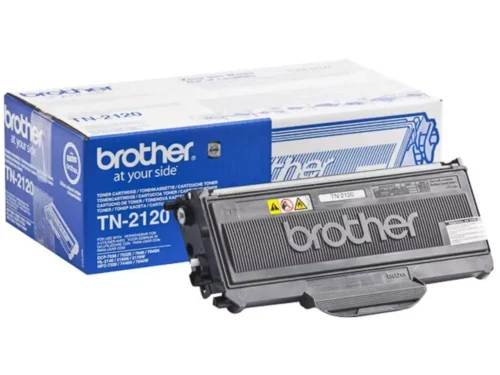 Brother TN-2120. Zwarte toner paginaopbrengst: 2600 pagina’s, Printkleuren: Zwart, Aantal per verpakking: 1 stuk(s), Voor Printer: BROTHER Laser Printer HL