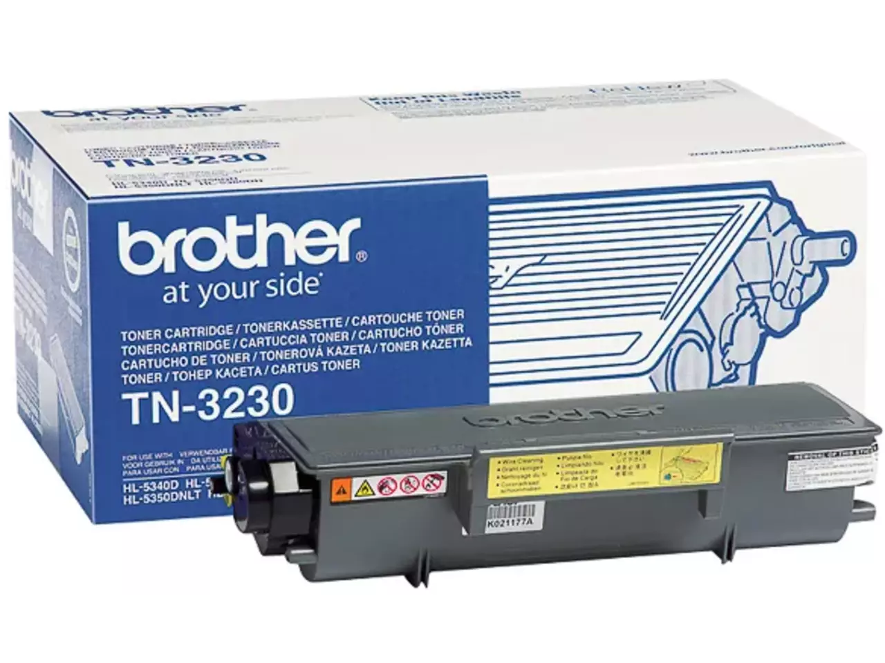 TN3230 BROTHER DCP Toner zwart ST 3000 pagina’s Brother TN-3230. Zwarte toner paginaopbrengst: 3000 pagina’s, Printkleuren: Zwart, Aantal per verpakking: 1 stuk(s), Voor Printer: BROTHER Laser Printer HL