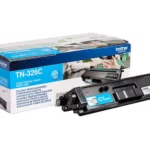 Brother TN-326C. Kleurentoner paginaopbrengst: 3500 pagina’s, Printkleuren: Cyaan, Aantal per verpakking: 1 stuk(s), Voor Printer: BROTHER Laser Printer HL-L 8250;