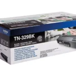 Brother TN-329BK. Zwarte toner paginaopbrengst: 6000 pagina’s, Printkleuren: Zwart, Aantal per verpakking: 1 stuk(s), Voor Printer: BROTHER Laser Printer HL-L