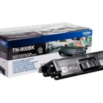 Brother TN-900BK. Zwarte toner paginaopbrengst: 6000 pagina’s, Printkleuren: Zwart, Aantal per verpakking: 1 stuk(s), Voor Printer: BROTHER Laser Printer HL-L