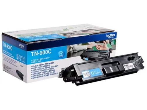 Brother TN-900C. Kleurentoner paginaopbrengst: 6000 pagina’s, Printkleuren: Cyaan, Aantal per verpakking: 1 stuk(s), Voor Printer: BROTHER Laser Printer HL-L 9200;