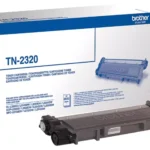 Brother TN-2320. Zwarte toner paginaopbrengst: 2600 pagina’s, Printkleuren: Zwart, Aantal per verpakking: 1 stuk(s), Voor Printer: BROTHER Laser Printer HL-L