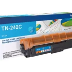 Brother TN-242C. Kleurentoner paginaopbrengst: 1400 pagina’s, Printkleuren: Cyaan, Aantal per verpakking: 1 stuk(s), Voor Printer: BROTHER Laser Printer HL 3142;