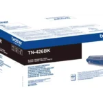 Brother TN-426BK. Zwarte toner paginaopbrengst: 9000 pagina’s, Printkleuren: Zwart, Aantal per verpakking: 1 stuk(s), Voor Printer: BROTHER Laser Printer HL-L