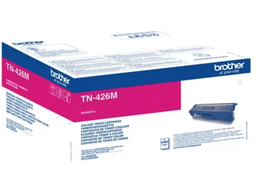 Brother TN-426M. Kleurentoner paginaopbrengst: 6500 pagina’s, Printkleuren: Magenta, Aantal per verpakking: 1 stuk(s), Voor Printer: BROTHER Laser Printer HL-L 8360;