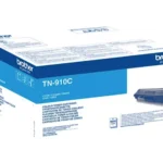 Brother TN-910C. Kleurentoner paginaopbrengst: 9000 pagina’s, Printkleuren: Cyaan, Aantal per verpakking: 1 stuk(s), Voor Printer: BROTHER Laser Printer HL-L 9310;
