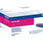 Brother TN-910M. Kleurentoner paginaopbrengst: 9000 pagina’s, Printkleuren: Magenta, Aantal per verpakking: 1 stuk(s), Voor Printer: BROTHER Laser Printer HL-L 9310;