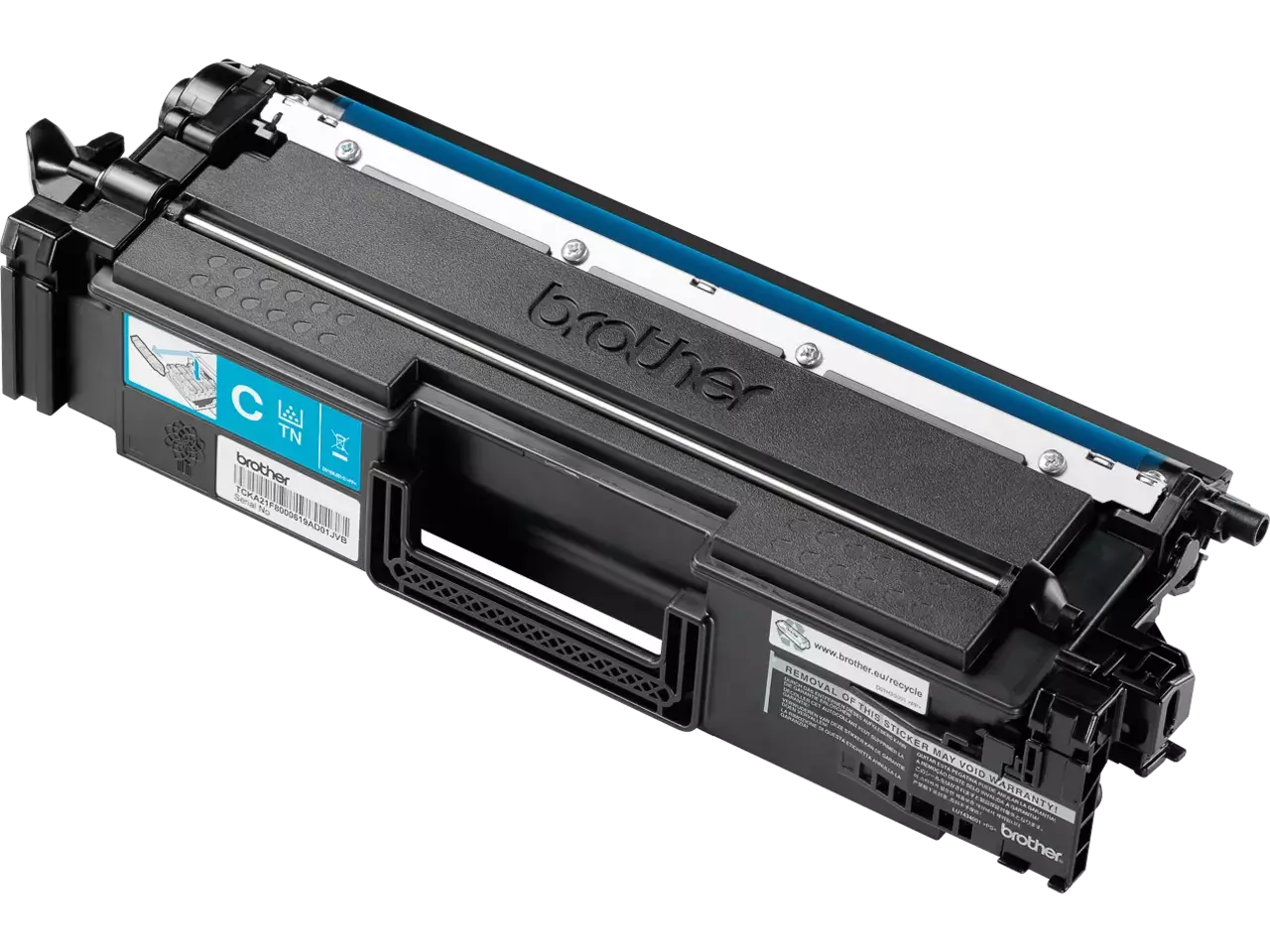 TN821XLC BROTHER HL Toner cyaan XL 9000 pagina’s Brother TN-821XLC. Kleurentoner paginaopbrengst: 9000 pagina’s, Printkleuren: Cyaan, Aantal per verpakking: 1 stuk(s), Voor Printer: BROTHER Laser Printer HL-L 9430;