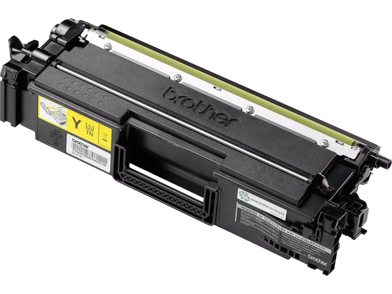 TN821XLY BROTHER HL Toner geel XL 9000 pagina’s Brother TN-821XLY. Kleurentoner paginaopbrengst: 9000 pagina’s, Printkleuren: Geel, Aantal per verpakking: 1 stuk(s), Voor Printer: BROTHER Laser Printer HL-L 9430;