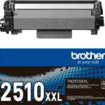 Brother TN2510XXL. Zwarte toner paginaopbrengst: 5000 pagina’s, Printkleuren: Zwart, Aantal per verpakking: 1 stuk(s), Voor Printer: BROTHER Laser Printer HL-L