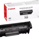 Canon Toner CRG703 Black. Zwarte toner paginaopbrengst: 2000 pagina’s, Printkleuren: Zwart, Aantal per verpakking: 3 stuk(s), Voor Printer: CANON Laser