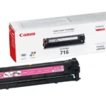 Canon Toner 716. Kleurentoner paginaopbrengst: 1500 pagina’s, Printkleuren: Magenta, Aantal per verpakking: 1 stuk(s), Voor Printer: CANON Laser Printer I-SENSYS