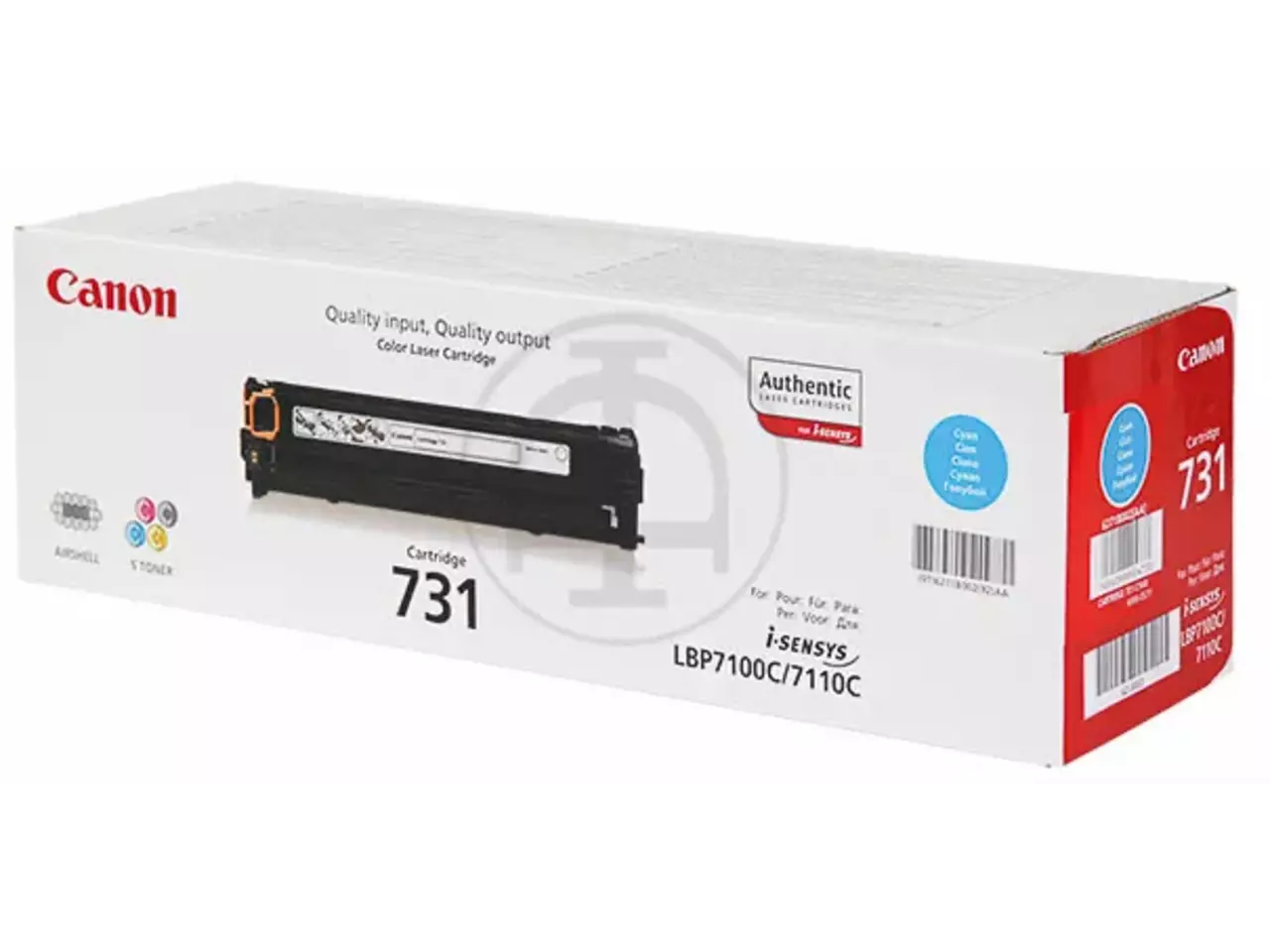 120008440165.webp 6271B002 CANON 731C LBP Cartridge cyaan 1500pagina's - Afbeelding 1