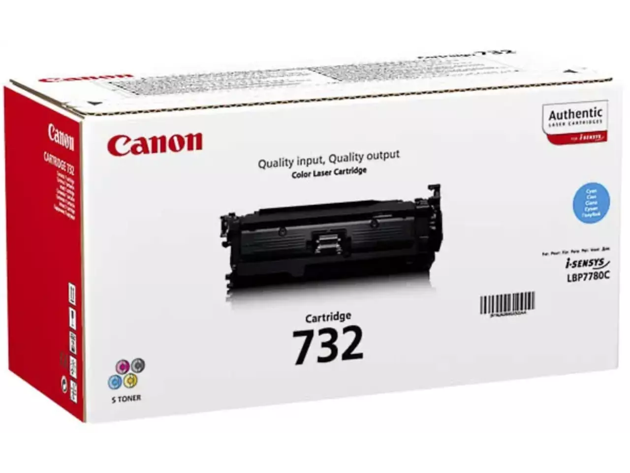 120008440170.webp 6262B002 CANON 732C LBP Cartridge cyaan 6400pagina's - Afbeelding 1