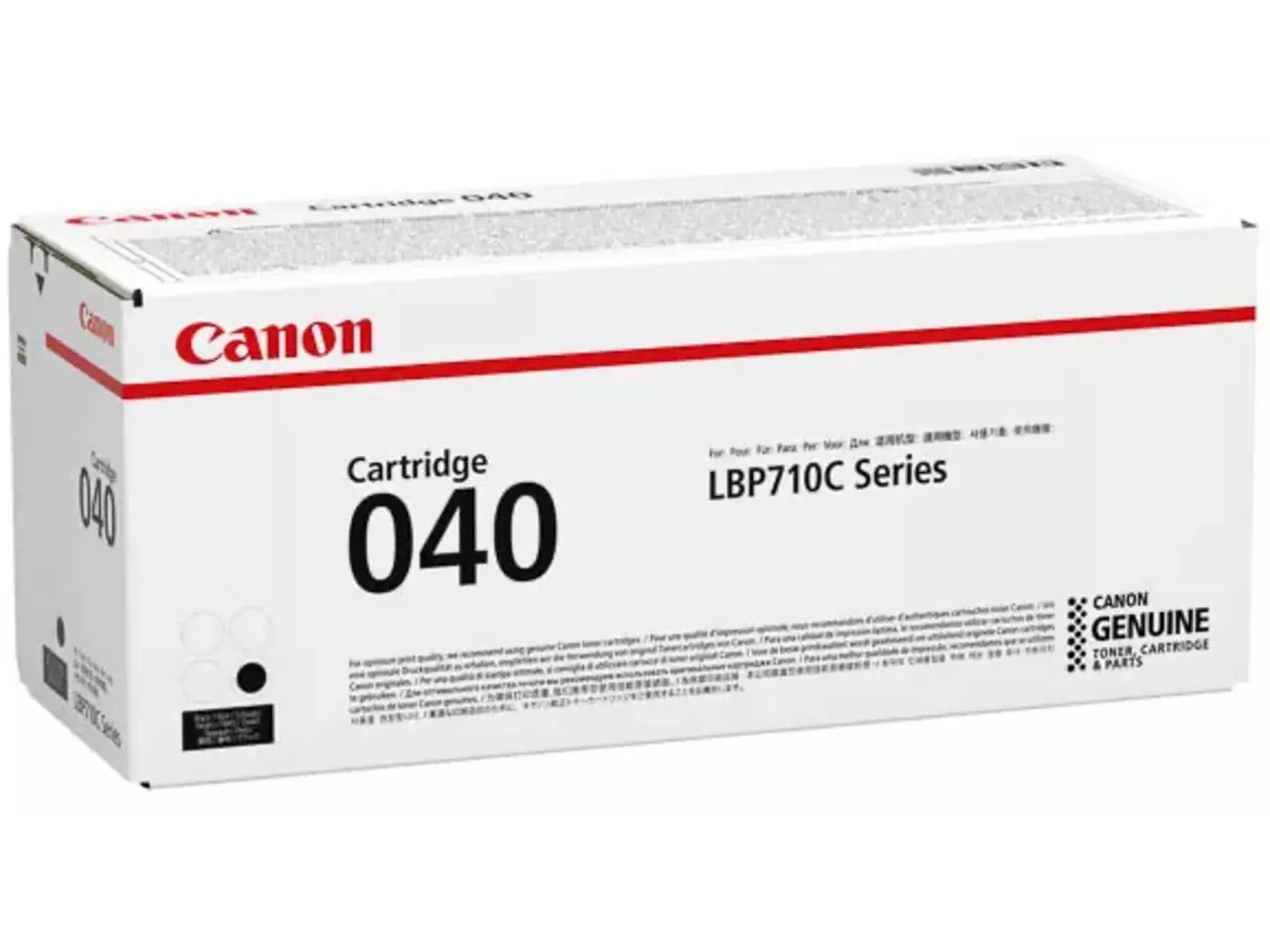 120008440186.webp 0460C001 CANON 040BK LBP Toner zwart ST 6300pagina's - Afbeelding 1