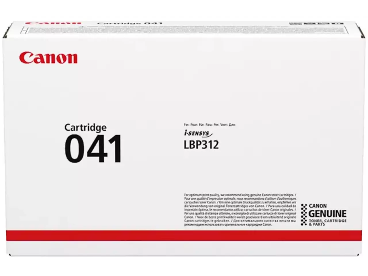 120008440199.webp 0452C002 CANON 041BK LBP Toner zwart ST 10.000pagina's - Afbeelding 1