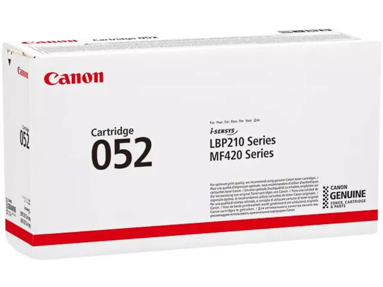 120008440220.webp 2199C002 CANON 052BK LBP Cartridge zwart ST 3100pagina's - Afbeelding 1