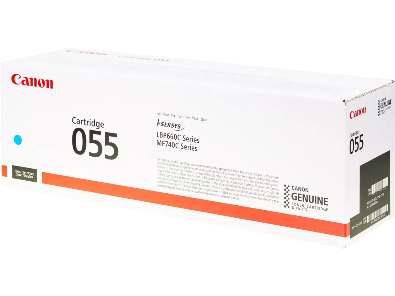 120008440226.webp 3015C002 CANON 055C LBP Cartridge cyaan ST 2100pagina's - Afbeelding 1