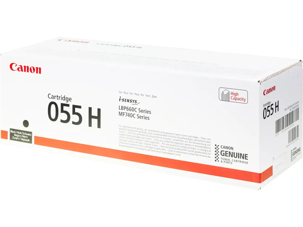 120008440229.webp 3020C002 CANON 055HBK LBP Cartridge zwart HC 7600pagina's - Afbeelding 1