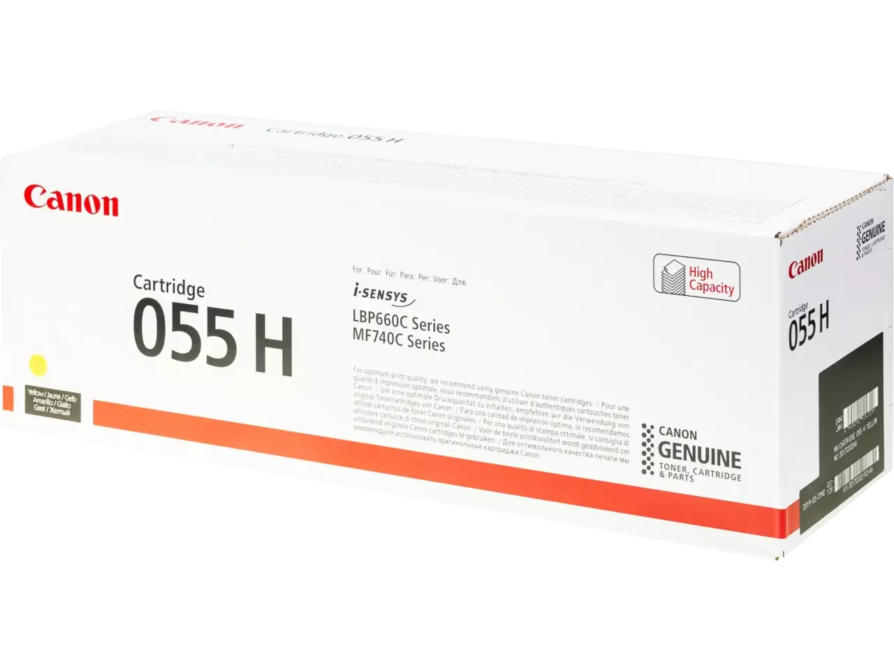 120008440232.webp 3017C002 CANON 055HY LBP Cartridge geel HC 5900pagina's - Afbeelding 1