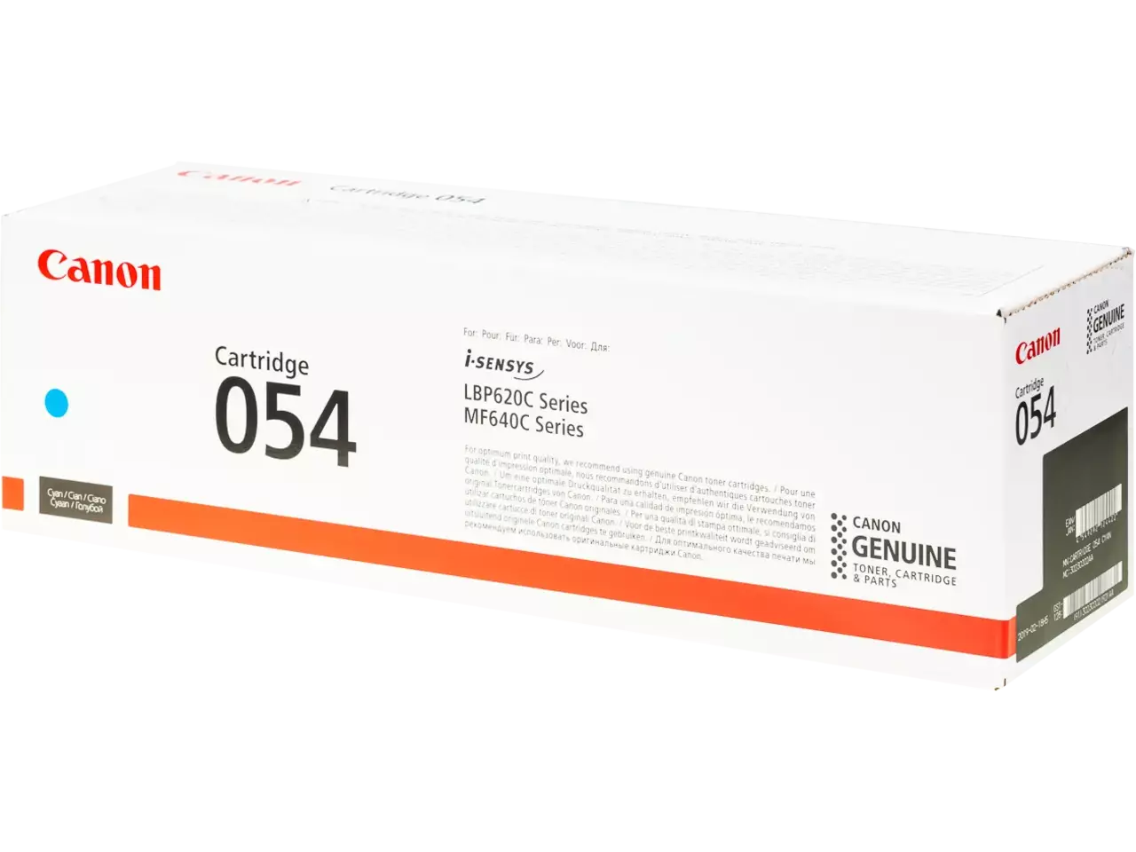 120008440234.webp 3023C002 CANON 054C LBP Cartridge cyaan ST 1200pagina's - Afbeelding 1