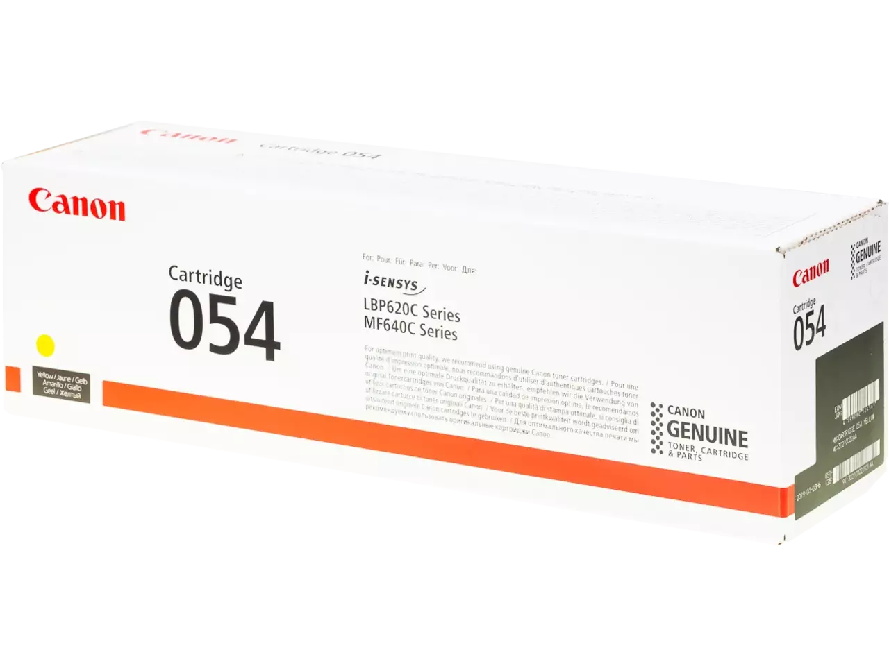 120008440236.webp 3021C002 CANON 054Y LBP Cartridge geel ST 1200pagina's - Afbeelding 1