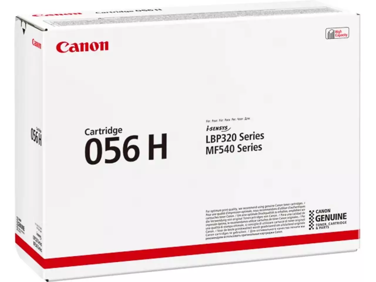 120008440246.webp 3008C002 CANON 056H LBP Cartridge zwart EHC 21.000pagina's - Afbeelding 1