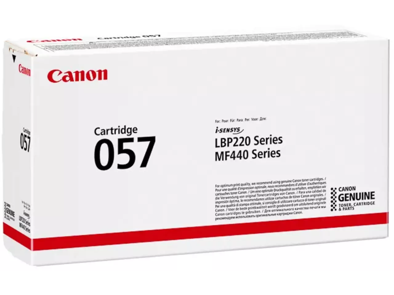 120008440247.webp 3009C002 CANON 057 LBP Cartridge zwart ST 3100pagina's - Afbeelding 1