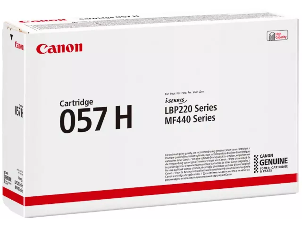 120008440248.webp 3010C002 CANON 057H LBP Cartridge zwart HC 10.000pagina's - Afbeelding 1