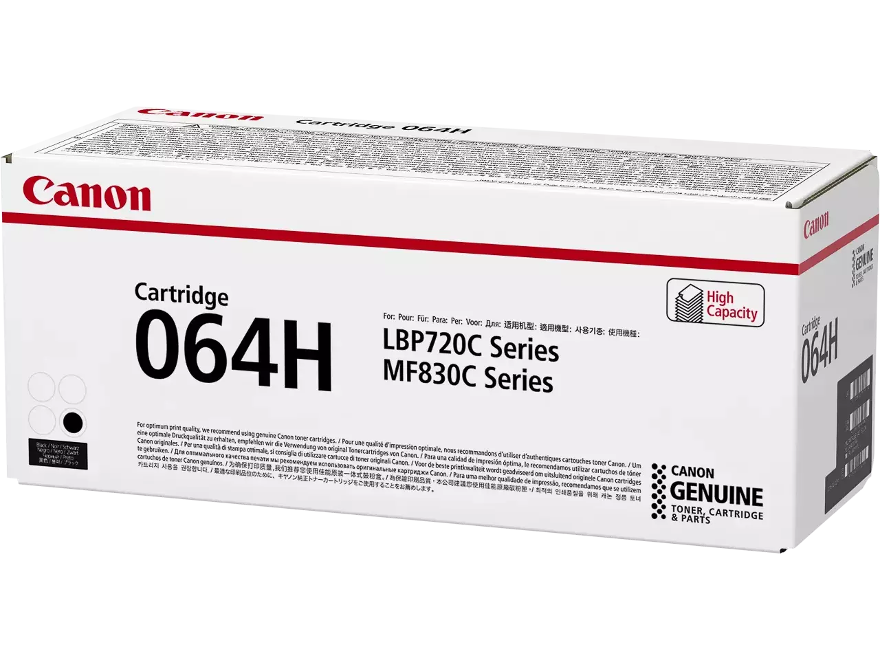 120008440258.webp 4938C001 CANON 064HBK MF Cartridge zwart HC 13.400pagina's - Afbeelding 1
