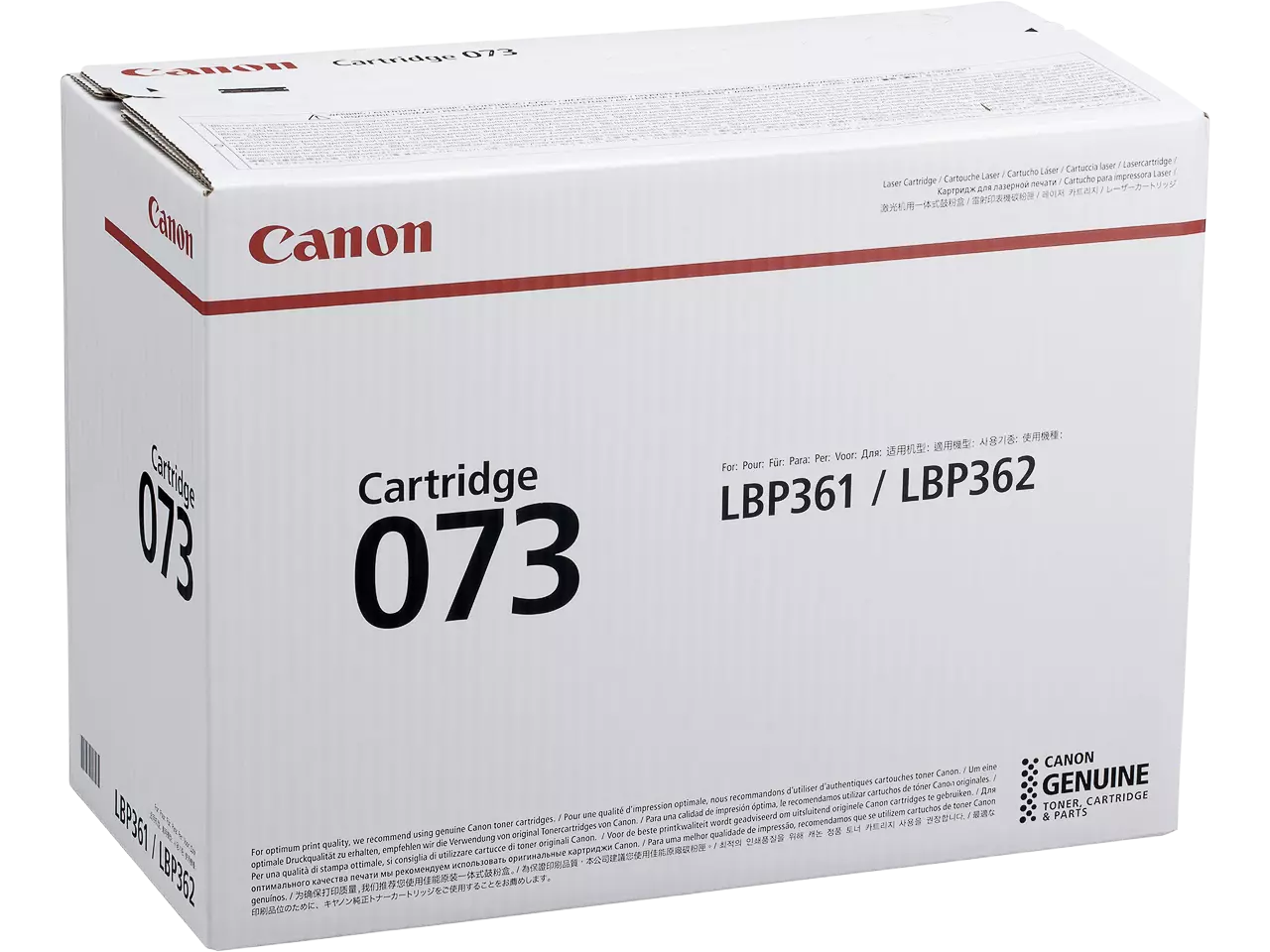 120008440317.webp 5724C001 CANON 073 LBP Cartridge zwart ST 27.000pagina's - Afbeelding 1