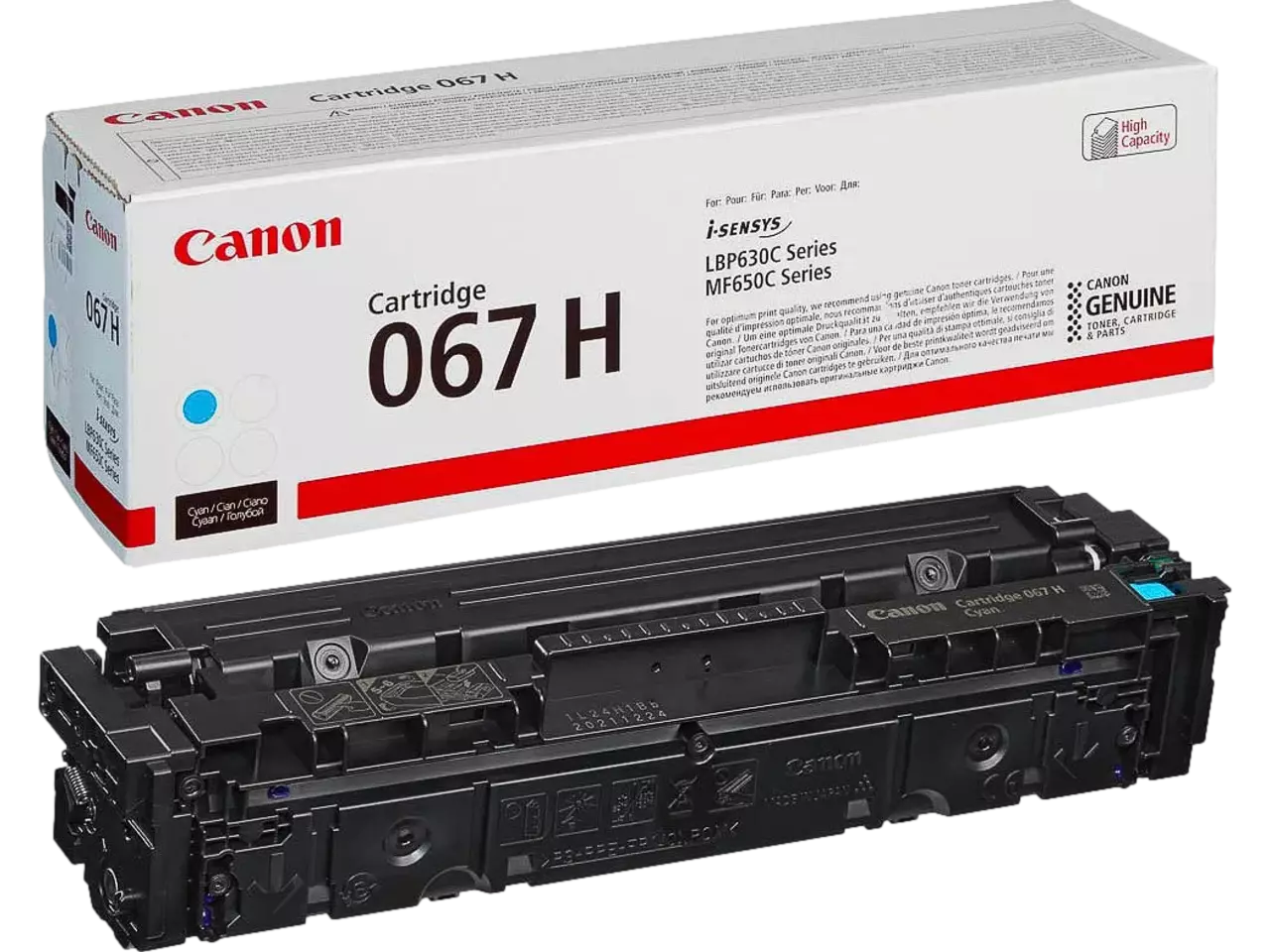 120008440324.webp 5105C002 CANON 067HC LBP Cartridge cyaan HC 2350pagina's - Afbeelding 1