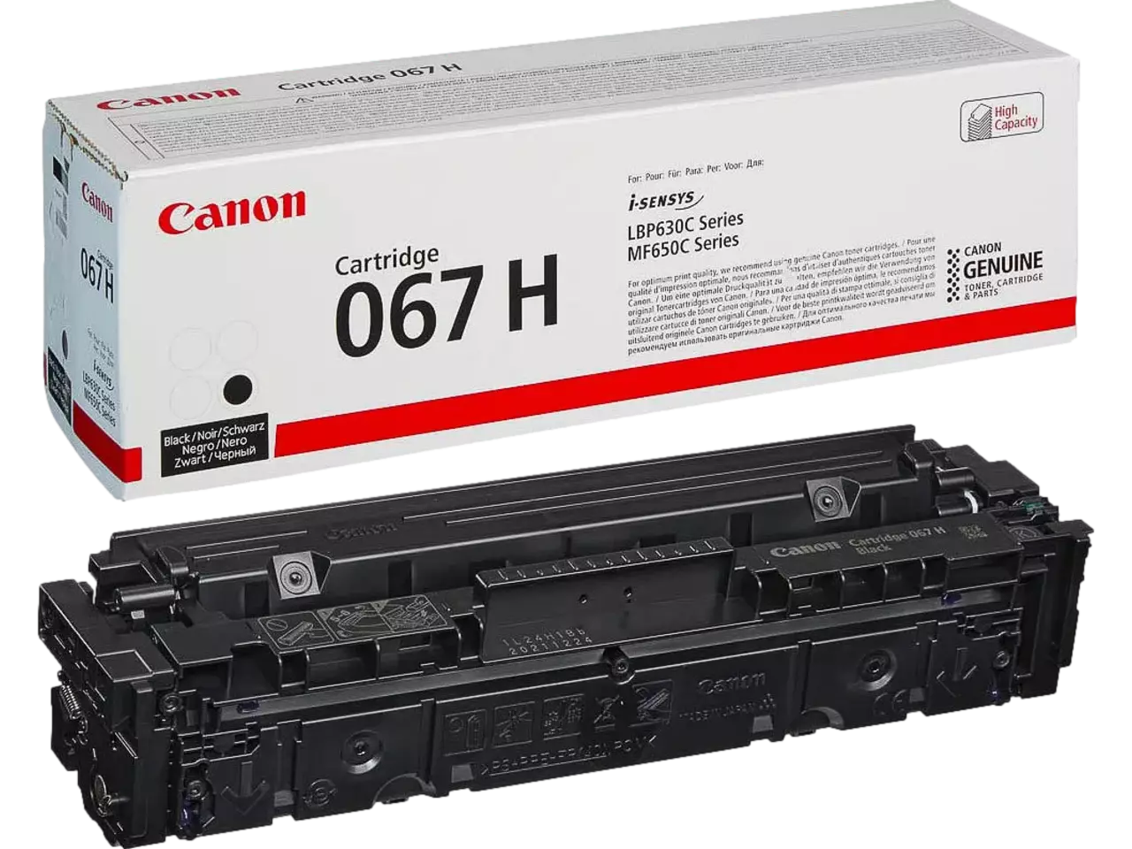 120008440325.webp 5106C002 CANON 067HBK LBP Cartridge zwart HC 3130pagina's - Afbeelding 1