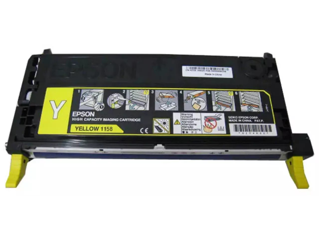 120015440126.webp C13S051158 EPSON AL Toner geel HC 6000 pagina's - Afbeelding 1