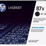 De HP 87X originele high-capacity zwarte LaserJet tonercartridge levert tot 18.000 pagina’s aan scherpe, zwarte afdrukken en is ideaal voor