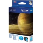 Brother LC1100C. Type aanbod: Enkele verpakking, Paginaopbrengst gekleurde inkt: 325 pagina’s, Printkleuren: Cyaan, Aantal per verpakking: 1 stuk(s), Voor Printer:
