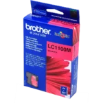 Brother LC1100M. Type kleureninkt: Inkt op pigmentbasis, Type aanbod: Enkele verpakking, Paginaopbrengst gekleurde inkt: 325 pagina’s, Printkleuren: Magenta, Aantal per