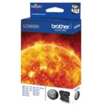 Brother LC980BK. Type zwarte inkt: Inkt op pigmentbasis, Type aanbod: Enkele verpakking, Printkleuren: Zwart, Aantal per verpakking: 1 stuk(s), Paginaopbrengst