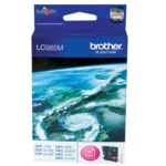Brother LC985M. Type kleureninkt: Inkt op pigmentbasis, Type aanbod: Enkele verpakking, Paginaopbrengst gekleurde inkt: 260 pagina’s, Printkleuren: Magenta, Aantal per