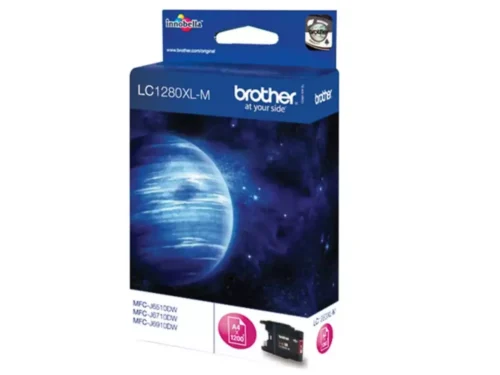 Brother LC1280XLM. Type kleureninkt: Inkt op pigmentbasis, Inkjet Cartridge Type: Hoog (XL) rendement, Type aanbod: Enkele verpakking, Paginaopbrengst gekleurde inkt: