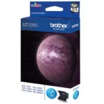 Brother LC1220C. Type aanbod: Enkele verpakking, Paginaopbrengst gekleurde inkt: 300 pagina’s, Printkleuren: Cyaan, Aantal per verpakking: 1 stuk(s), Voor Printer:
