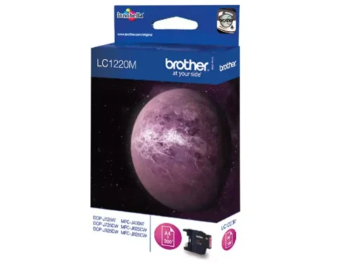 Brother Inktcartridge magenta. Type kleureninkt: Inkt op pigmentbasis, Type aanbod: Enkele verpakking, Paginaopbrengst gekleurde inkt: 300 pagina’s, Printkleuren: Magenta, Aantal