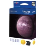 Brother Inktcartridge geel. Type kleureninkt: Inkt op pigmentbasis, Inkjet Cartridge Type: Normaal rendement, Type aanbod: Enkele verpakking, Paginaopbrengst gekleurde inkt: