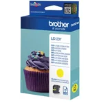 Brother LC-1240Y. Type kleureninkt: Inkt op pigmentbasis, Printkleuren: Geel, Aantal per verpakking: 1 stuk(s), Voor Printer: BROTHER Multi-Function DCP-J 132;