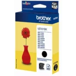 Brother LC-121BK Inktcartridge Zwart. Type zwarte inkt: Inkt op pigmentbasis, Type aanbod: Enkele verpakking, Printkleuren: Zwart, Aantal per verpakking: 1