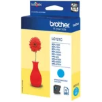 Brother LC121C. Type aanbod: Enkele verpakking, Paginaopbrengst gekleurde inkt: 300 pagina’s, Printkleuren: Cyaan, Aantal per verpakking: 1 stuk(s), Voor Printer: